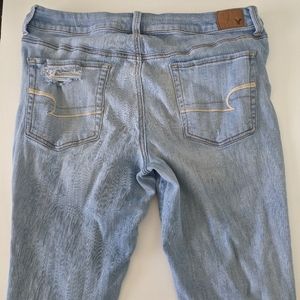 American Eagle Outfitters Hi-Rise Boho Artist jean